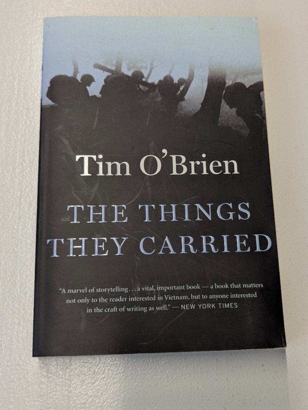 "The Things They Carried" by Tim O'Brien Hardback Book